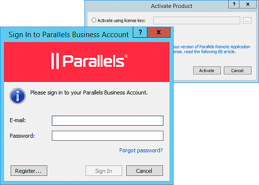 Evaluation Center for Parallels RAS