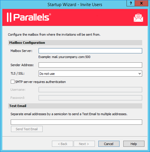 Evaluation Center for Parallels RAS