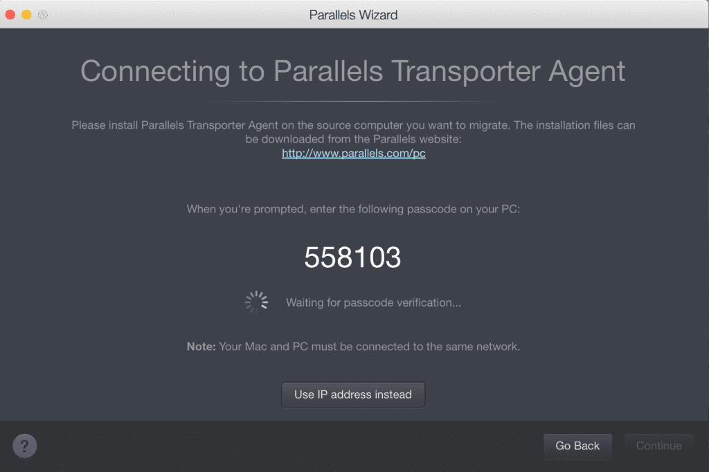 download parallels transporter agent for pc