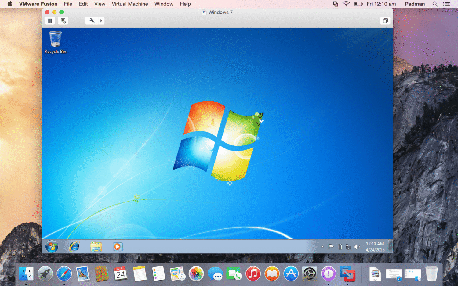 vmware or parallels software for mac