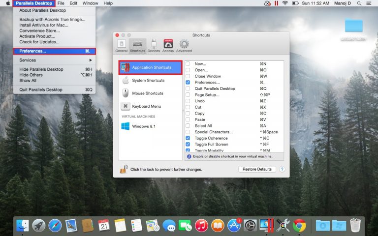 parallels desktop key