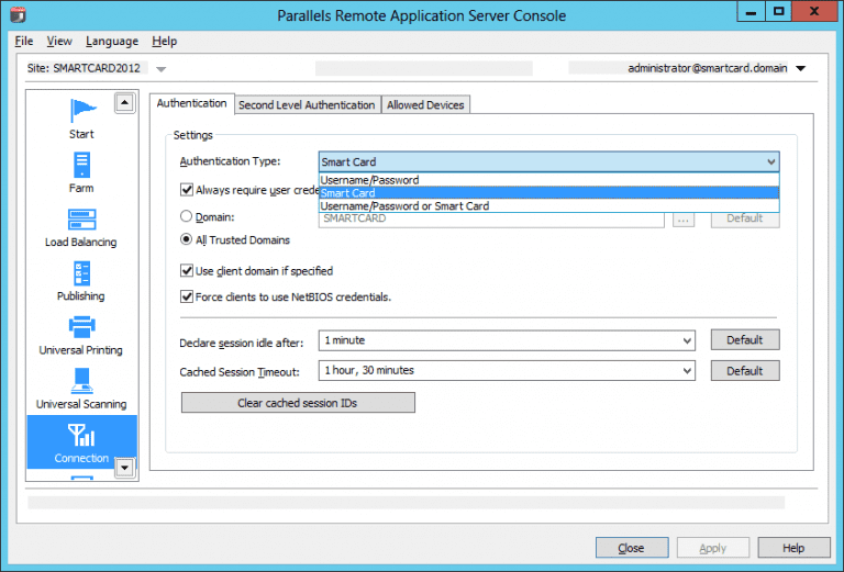 Smart Card Authentication Configuration | Parallels Blog