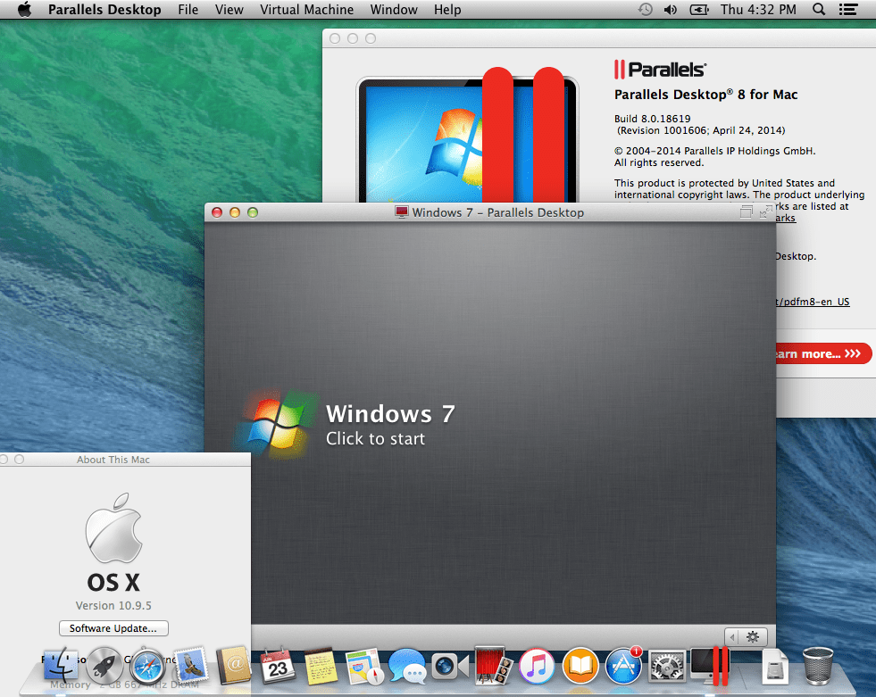 no images are available parallels desktop 12