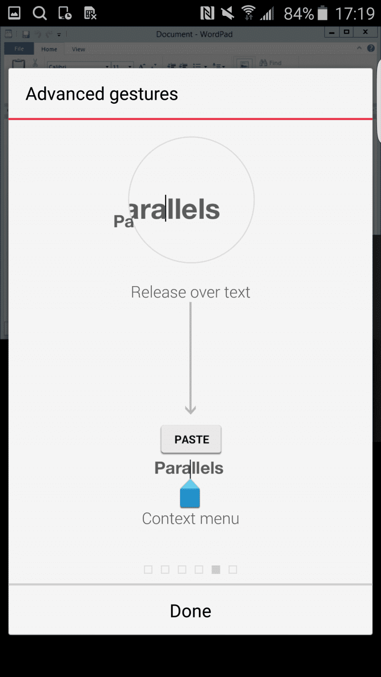 parallels client published applications