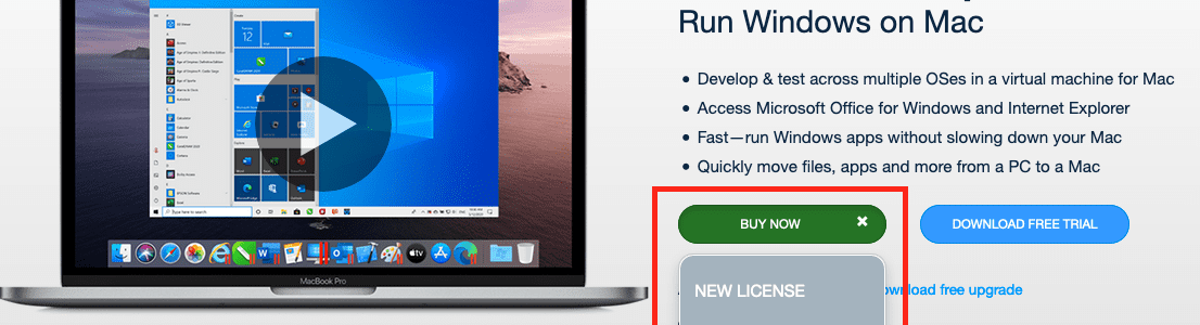 parallels for mac license transfer