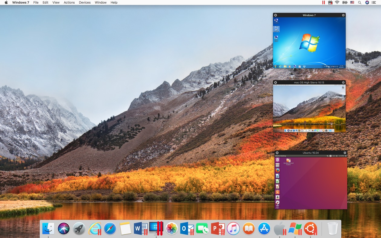 parallels desktop 13 for mac and high sierra