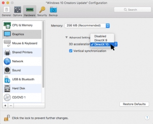 parallel desktop directx 11