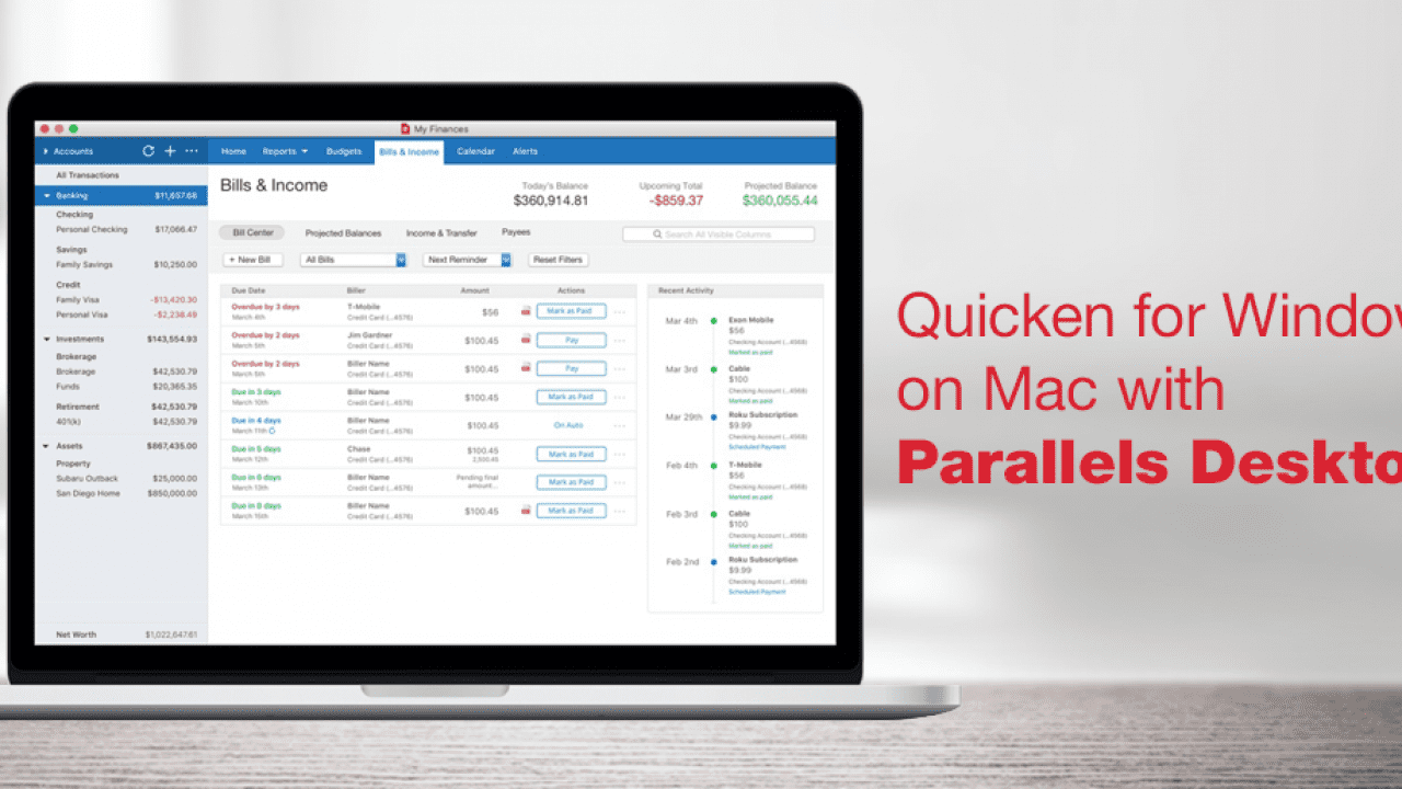 quicken for mac cannot reauthorize account