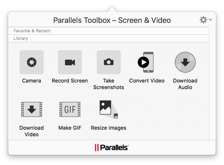 parallels access sound