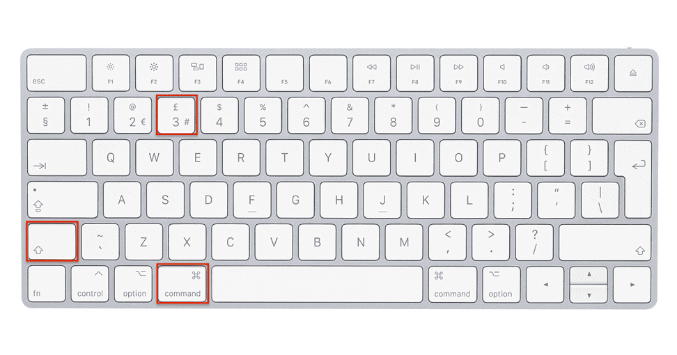 how to take a screenshot with mac keyboard