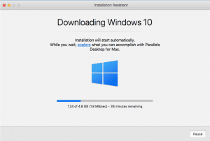 how to setup parallels for windows 10