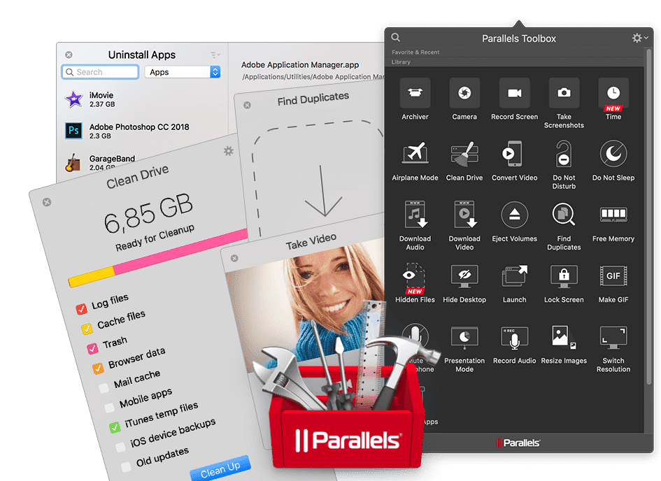 parallels toolbox free