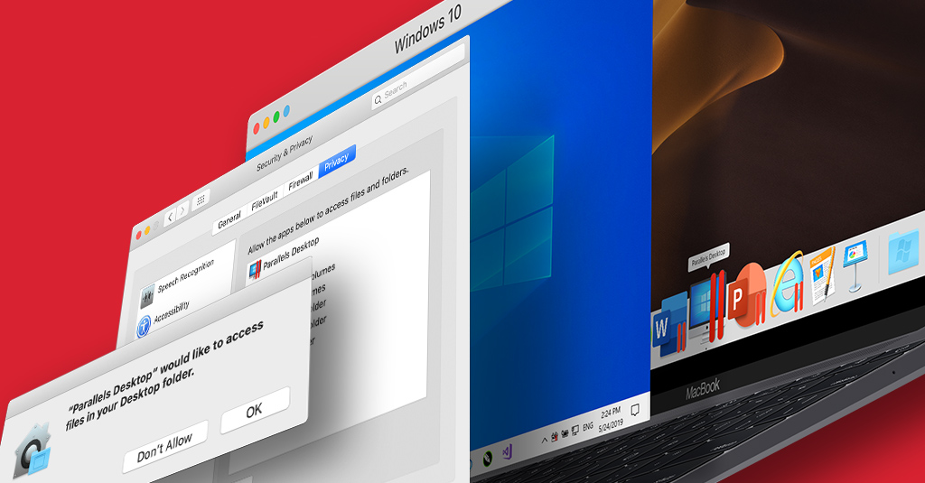 parallels for mac shared folder