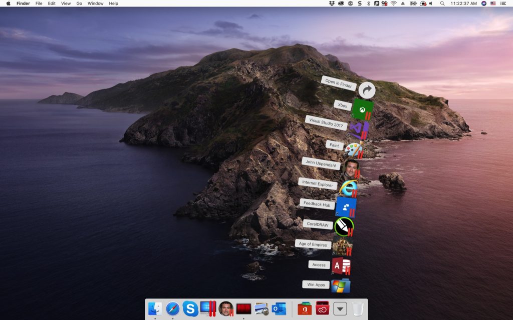 download in dock mac