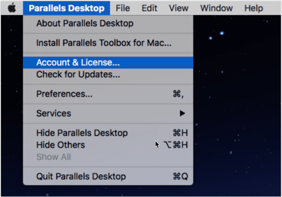 windows licence for mac