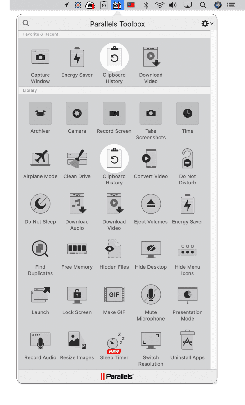parallels toolbox for mac free