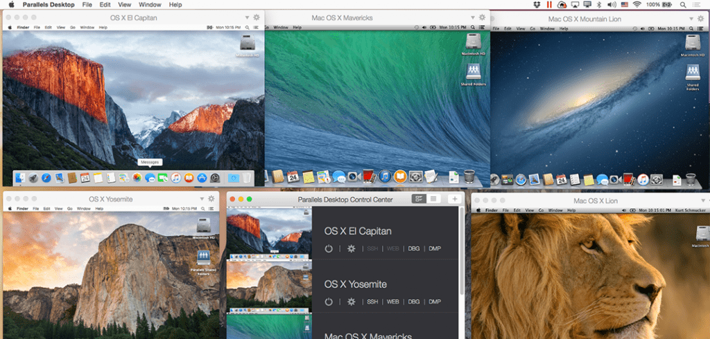 parallels desktop 11 for mac updates summary