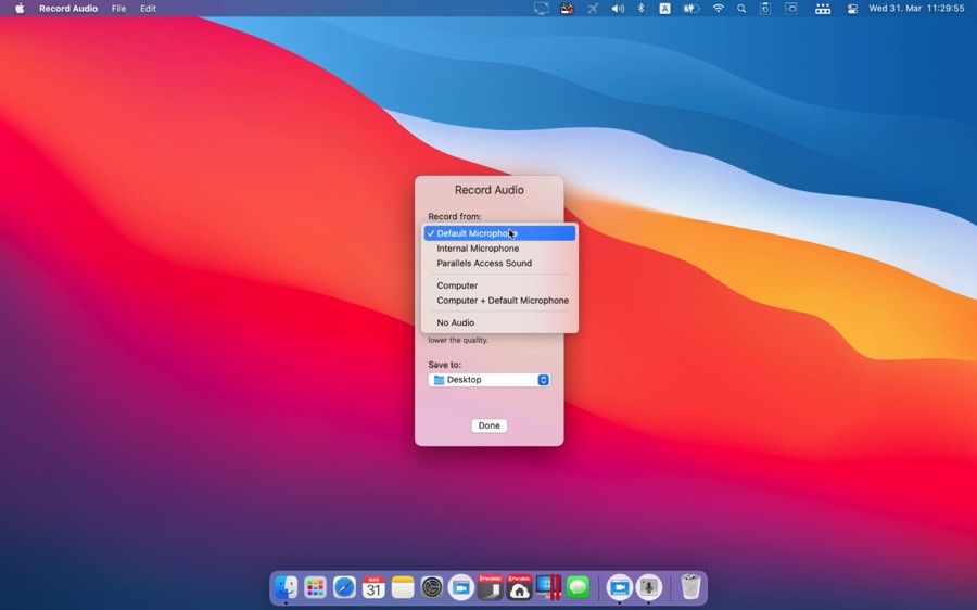tools on mac for video recording