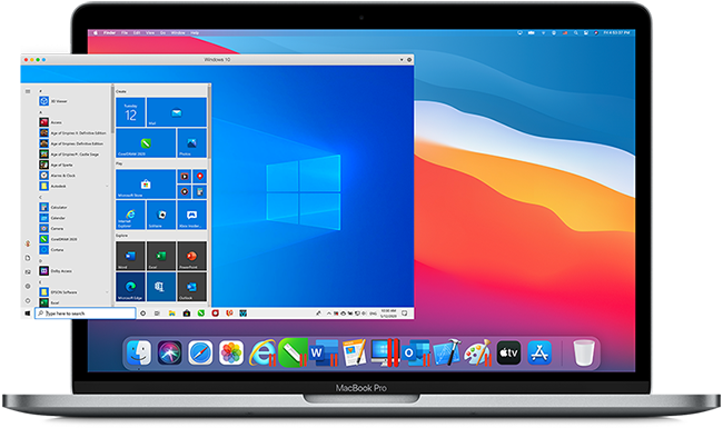 Mac パソコンでwindows を使う Parallels Desktopの利用方法 カラーマネジメント実践ブログ フォトレタッチの現場から
