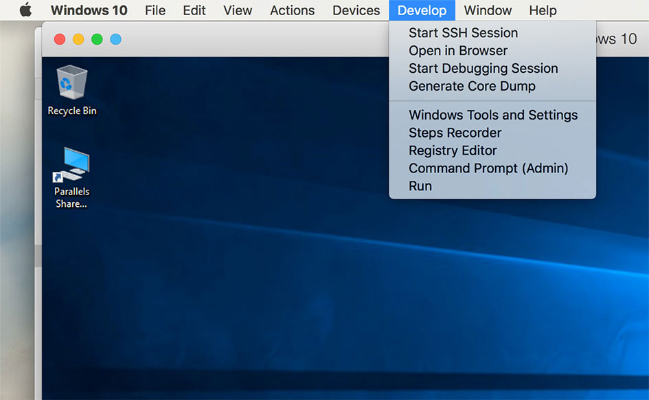 Parallels Desktop Pro For Mac Develop Apps In Windows Linux Vms On Macos