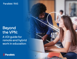 How educational institutions can empower
remote and hybrid work with VDI