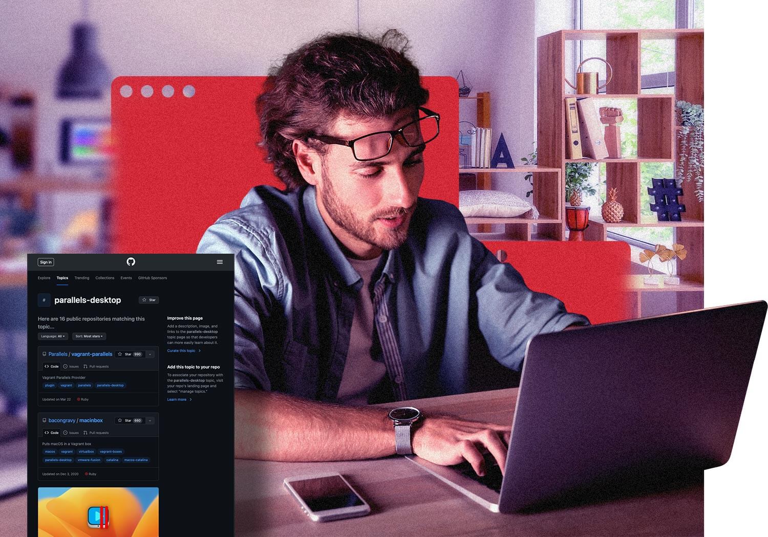 Integrate your GitHub workflow with Parallels Desktop Pro