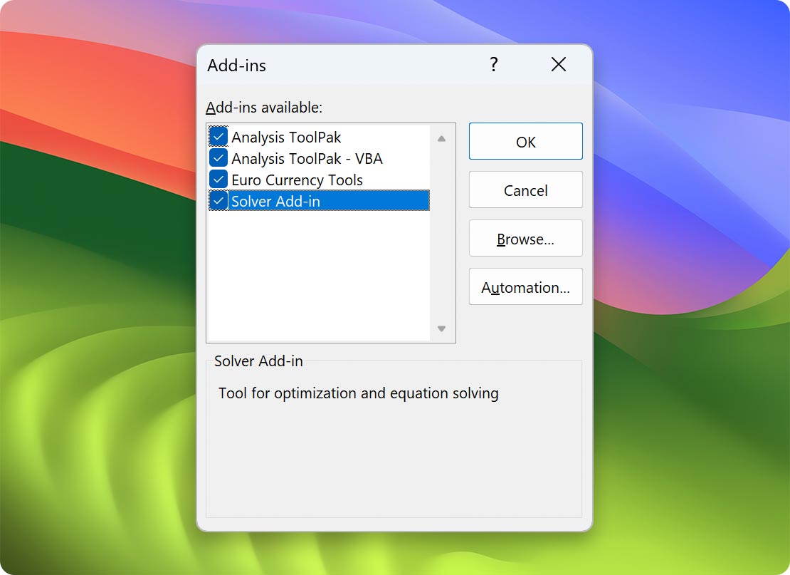 Use Windows-only plugins